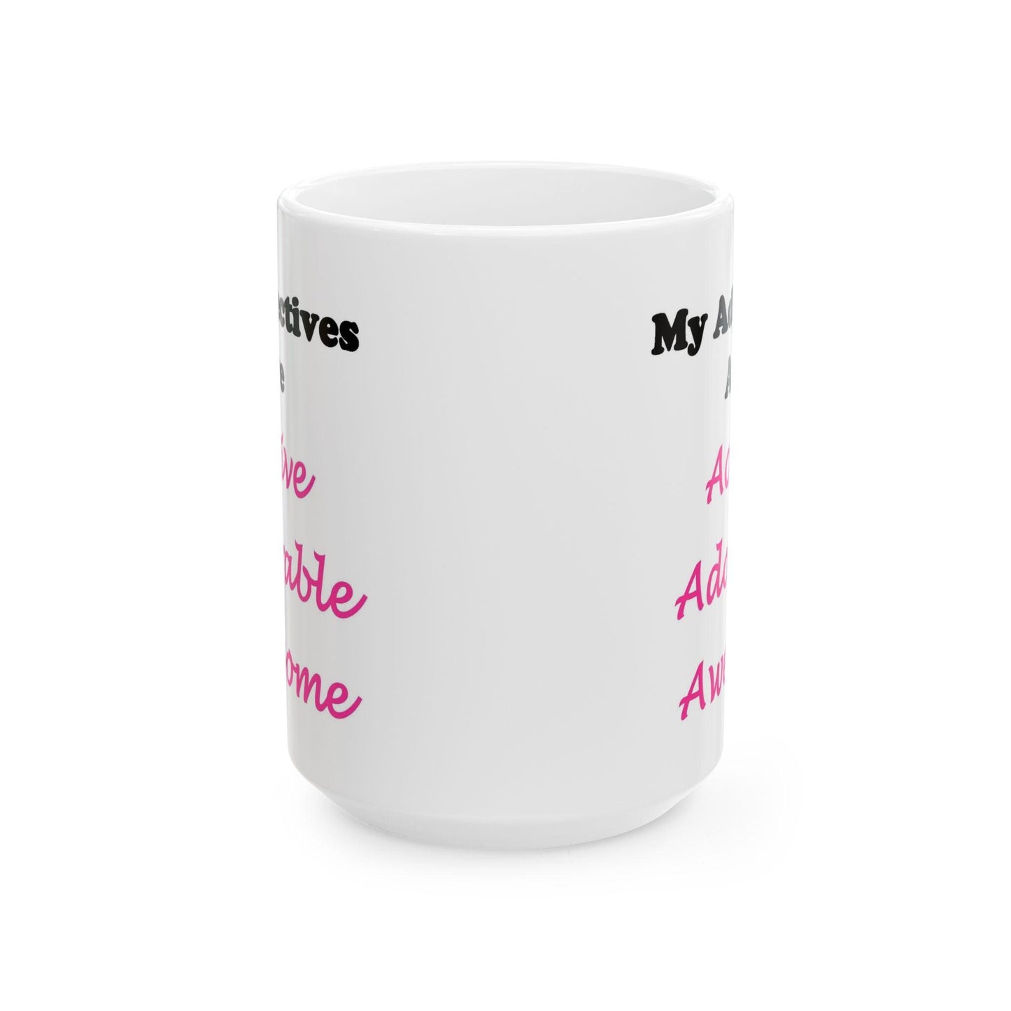 Active (White) - Ceramic Mug, (11oz, 15oz) - Better Mode