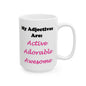 Active (White) - Ceramic Mug, (11oz, 15oz) - Better Mode