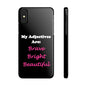 Adj. Bright (Black) - Slim Phone Cases - Better Mode