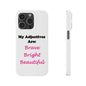 Adj. Bright (White) - Slim Phone Cases - Better Mode