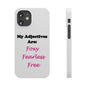 Adj. Foxy free (White) - Slim Phone Cases - Better Mode