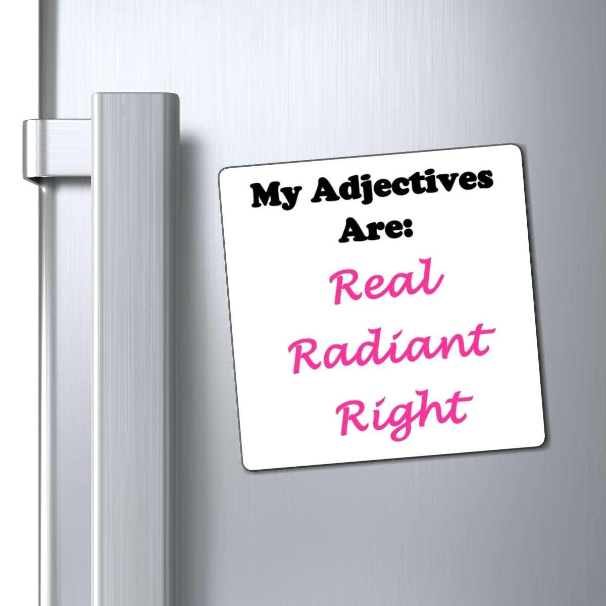 Adj. Radiant, Right (White) - Magnets - Better Mode