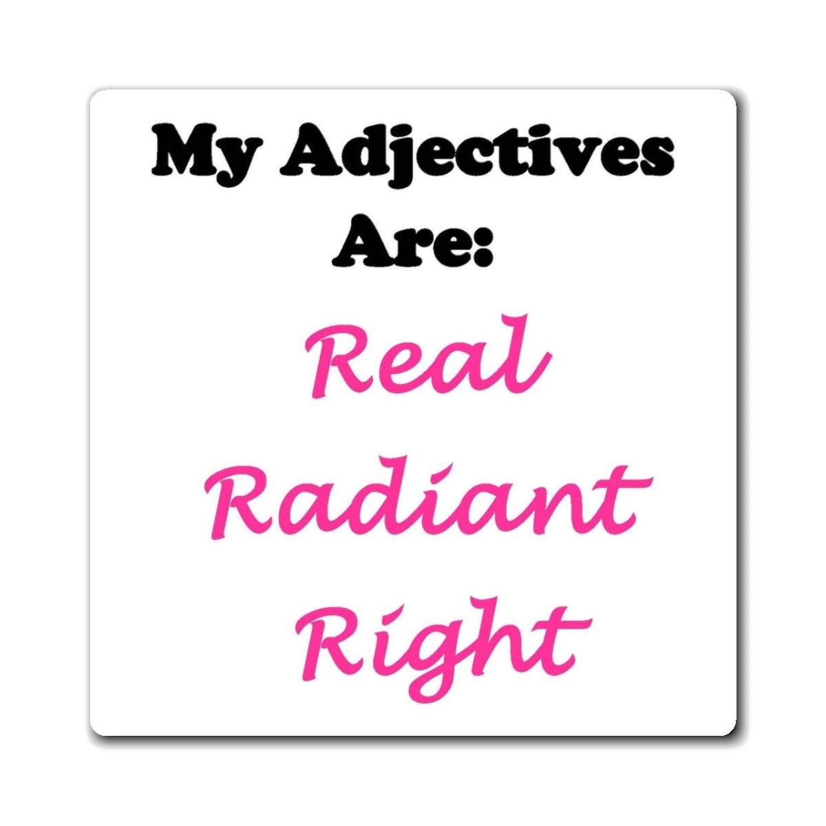 Adj. Radiant, Right (White) - Magnets - Better Mode