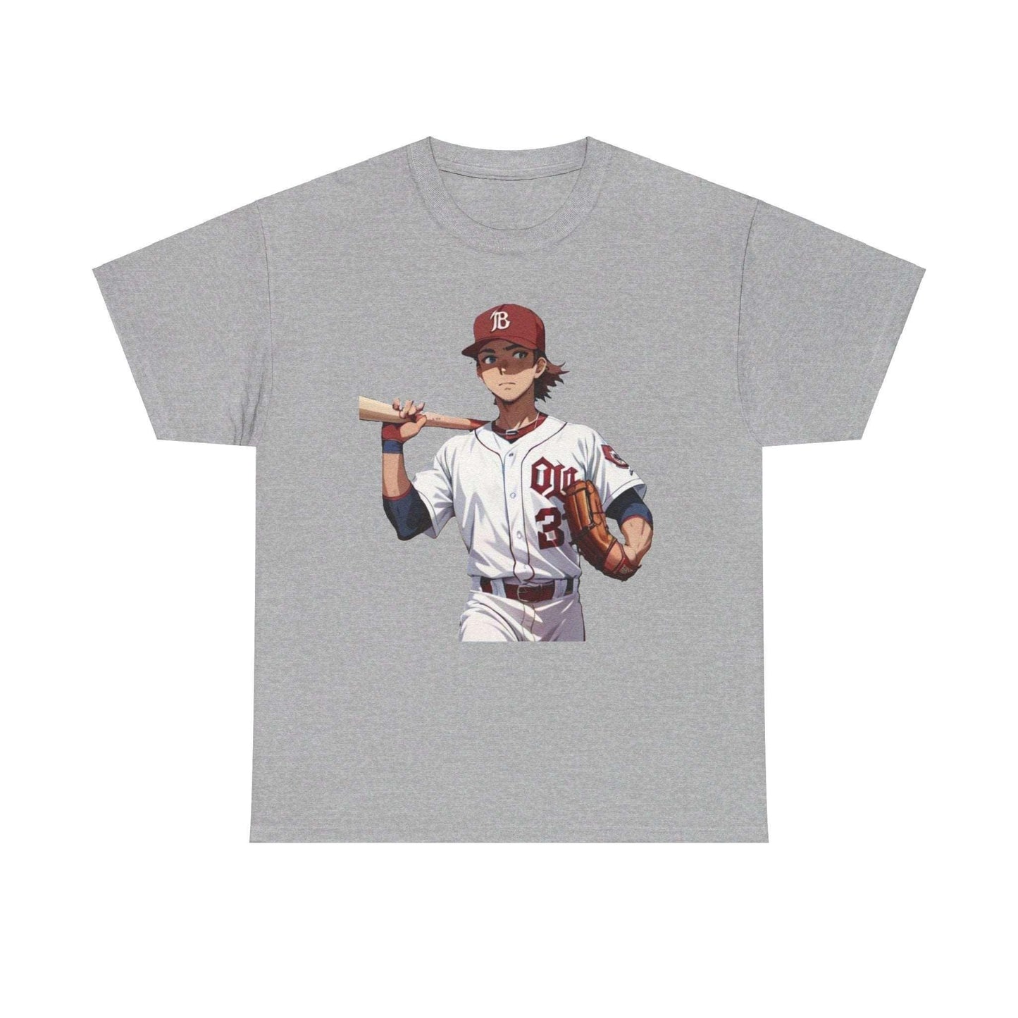 Anime Baseball 1 - Unisex Heavy Cotton T-Shirt - Better Mode