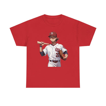 Anime Baseball 1 - Unisex Heavy Cotton T-Shirt - Better Mode