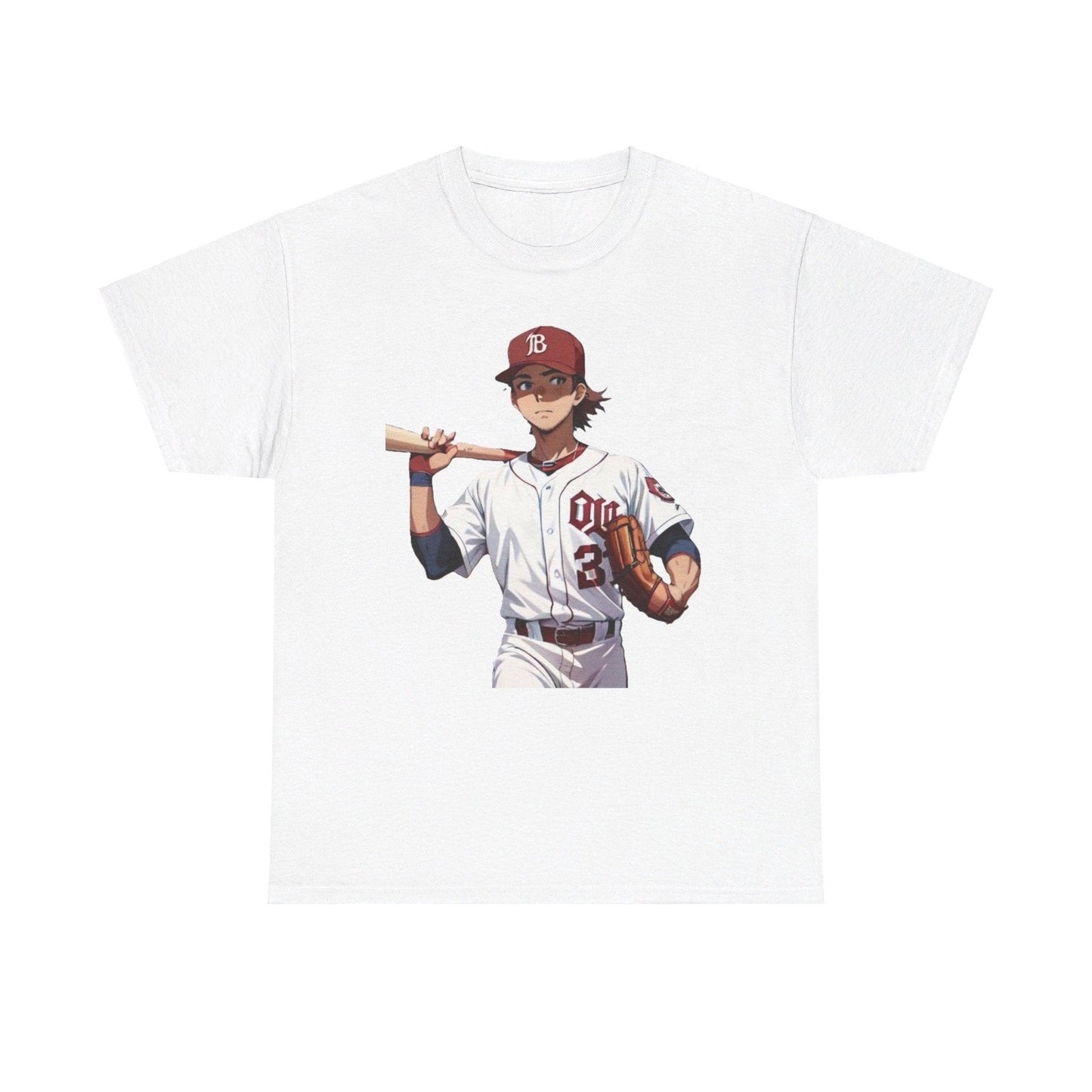 Anime Baseball 1 - Unisex Heavy Cotton T-Shirt - Better Mode