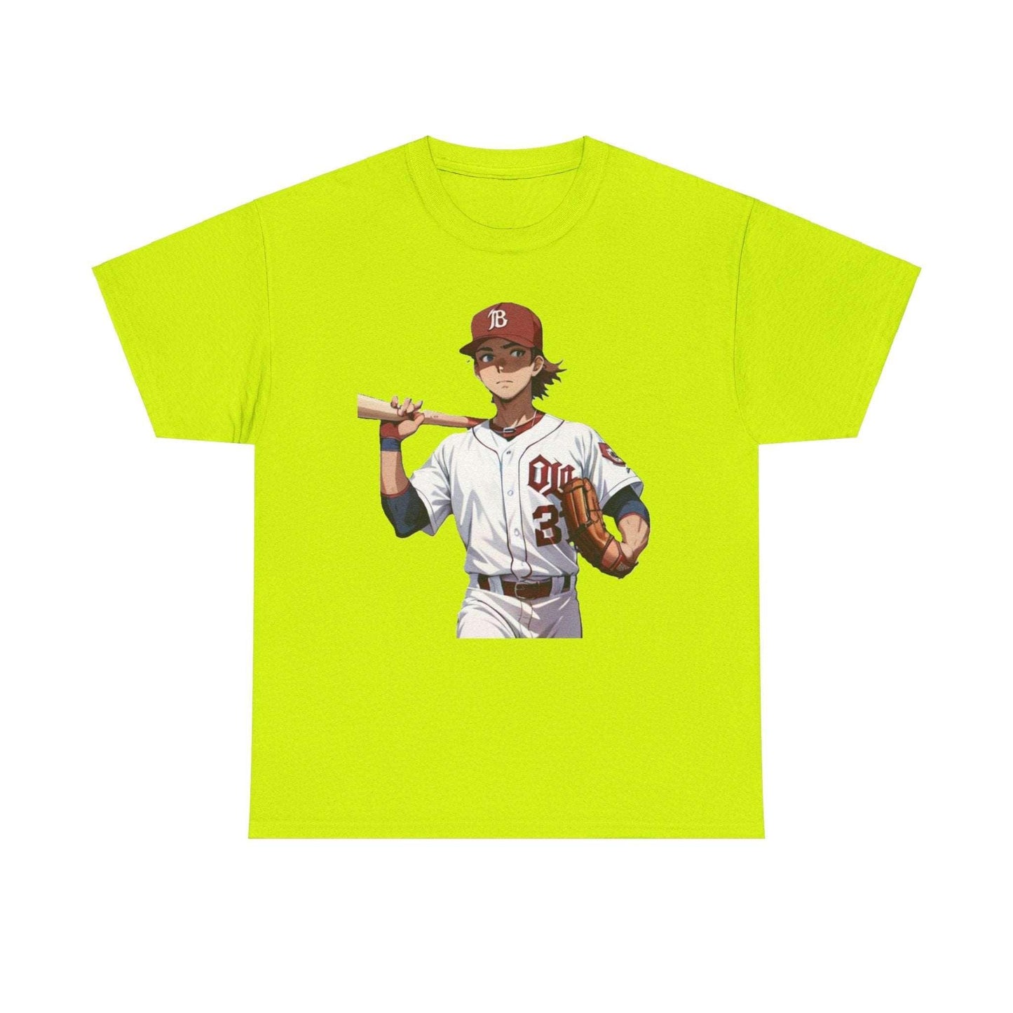 Anime Baseball 1 - Unisex Heavy Cotton T-Shirt - Better Mode