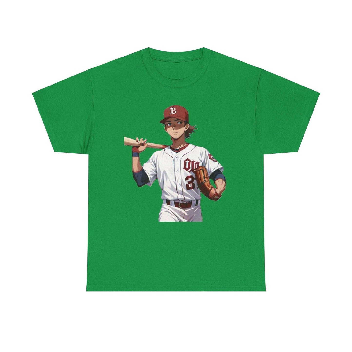 Anime Baseball 1 - Unisex Heavy Cotton T-Shirt - Better Mode