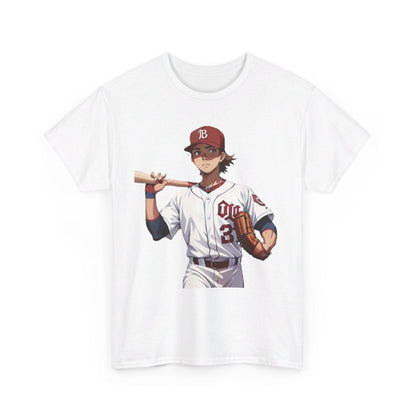 Anime Baseball 1 - Unisex Heavy Cotton T-Shirt - Better Mode