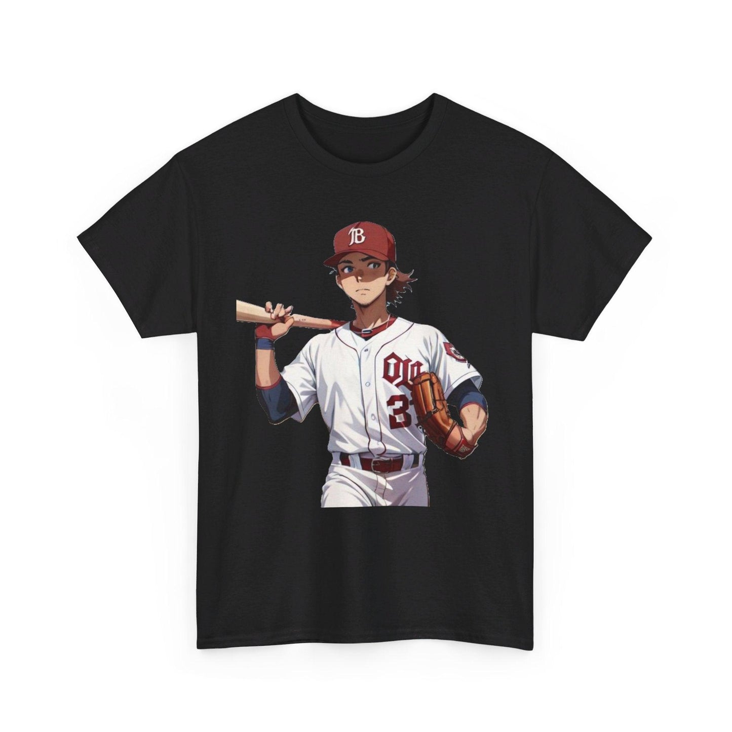 Anime Baseball 1 - Unisex Heavy Cotton T-Shirt - Better Mode