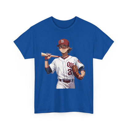 Anime Baseball 1 - Unisex Heavy Cotton T-Shirt - Better Mode