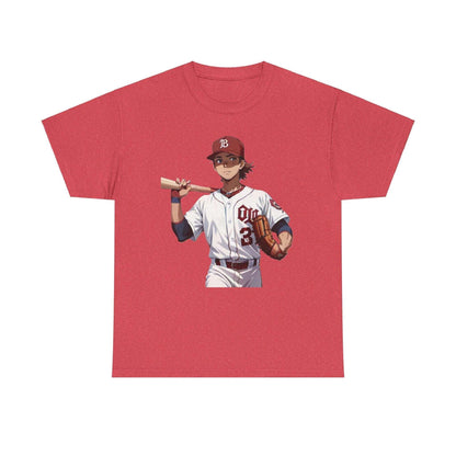 Anime Baseball 1 - Unisex Heavy Cotton T-Shirt - Better Mode