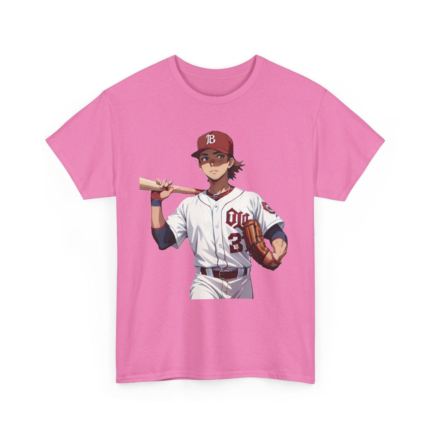 Anime Baseball 1 - Unisex Heavy Cotton T-Shirt - Better Mode