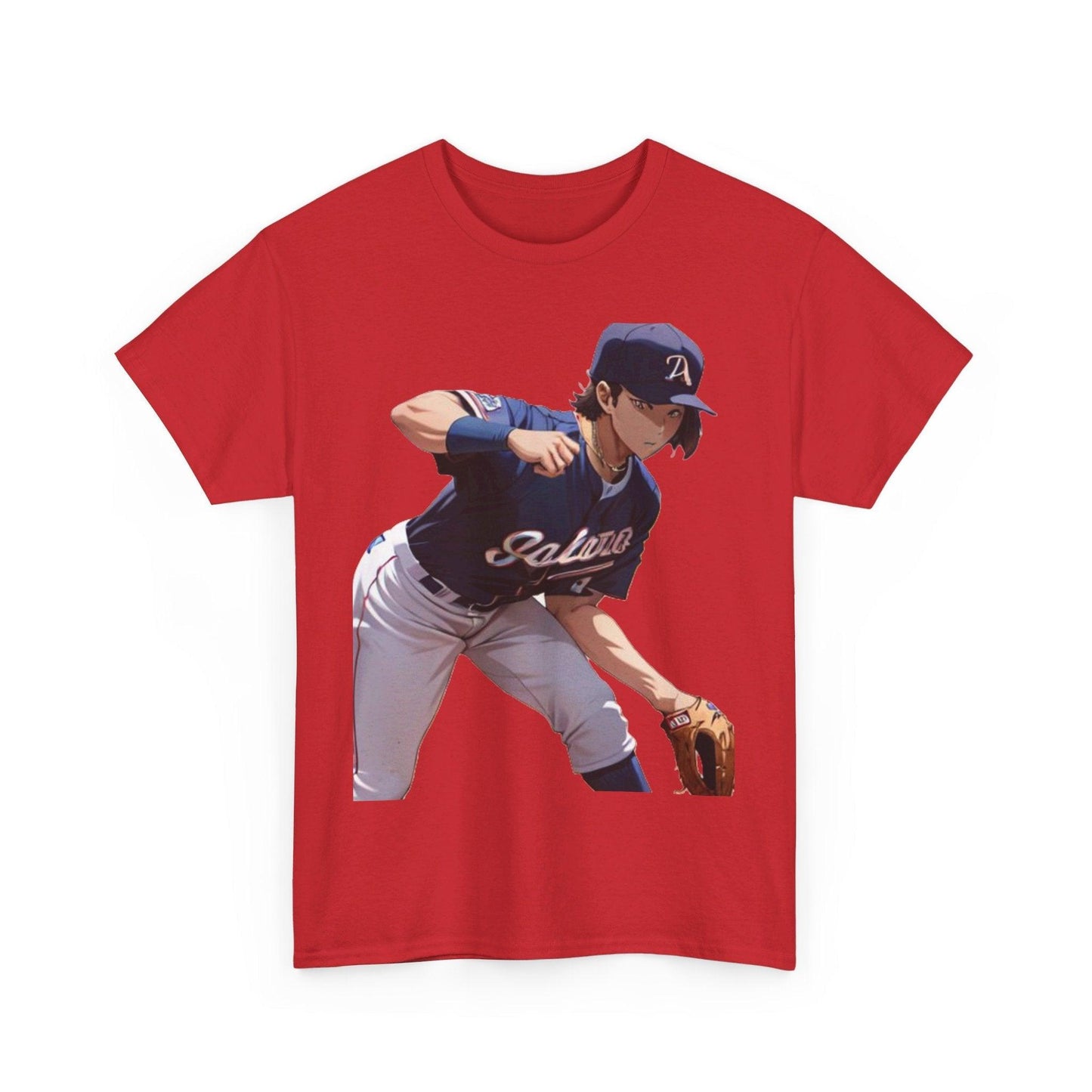 Anime Baseball 2 - Unisex Heavy Cotton T-Shirt - Better Mode