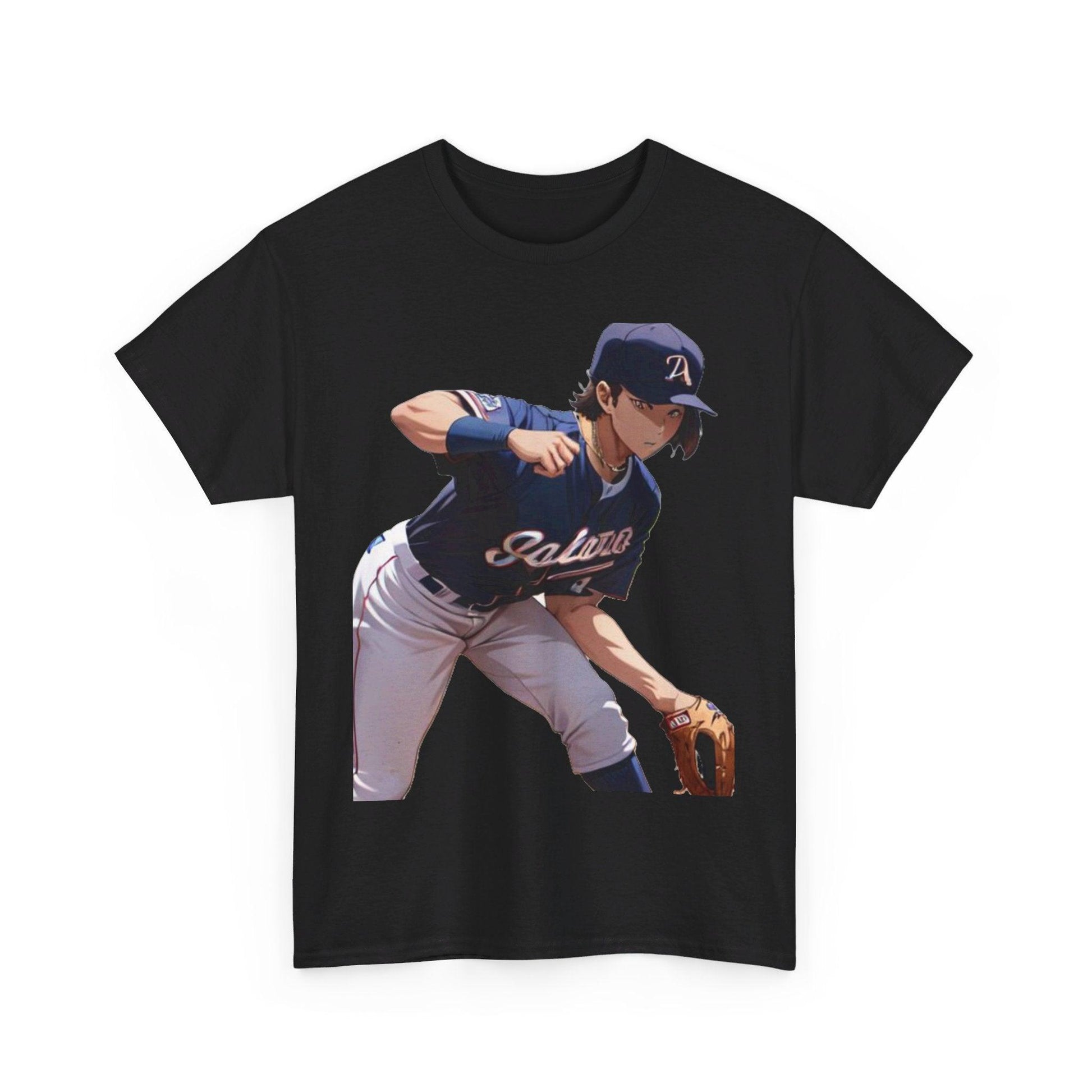 Anime Baseball 2 - Unisex Heavy Cotton T-Shirt - Better Mode