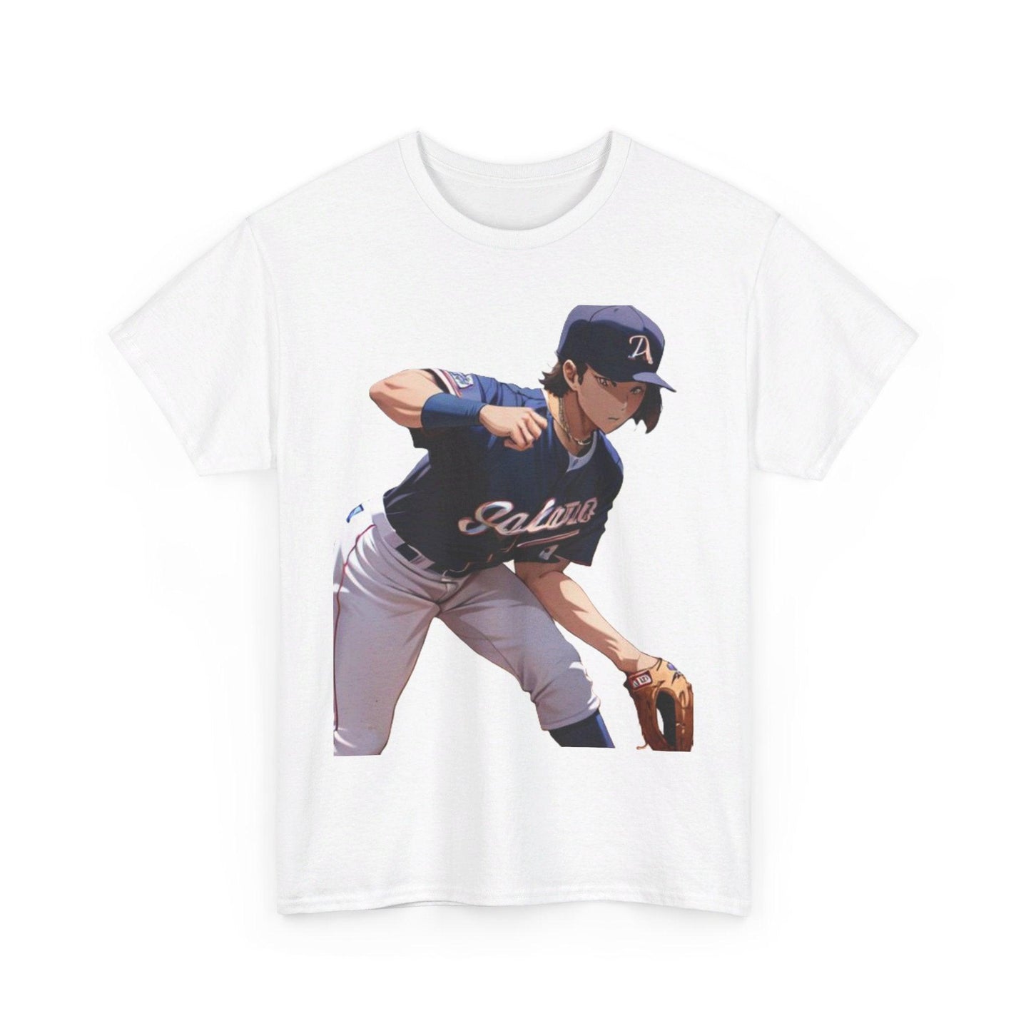 Anime Baseball 2 - Unisex Heavy Cotton T-Shirt - Better Mode