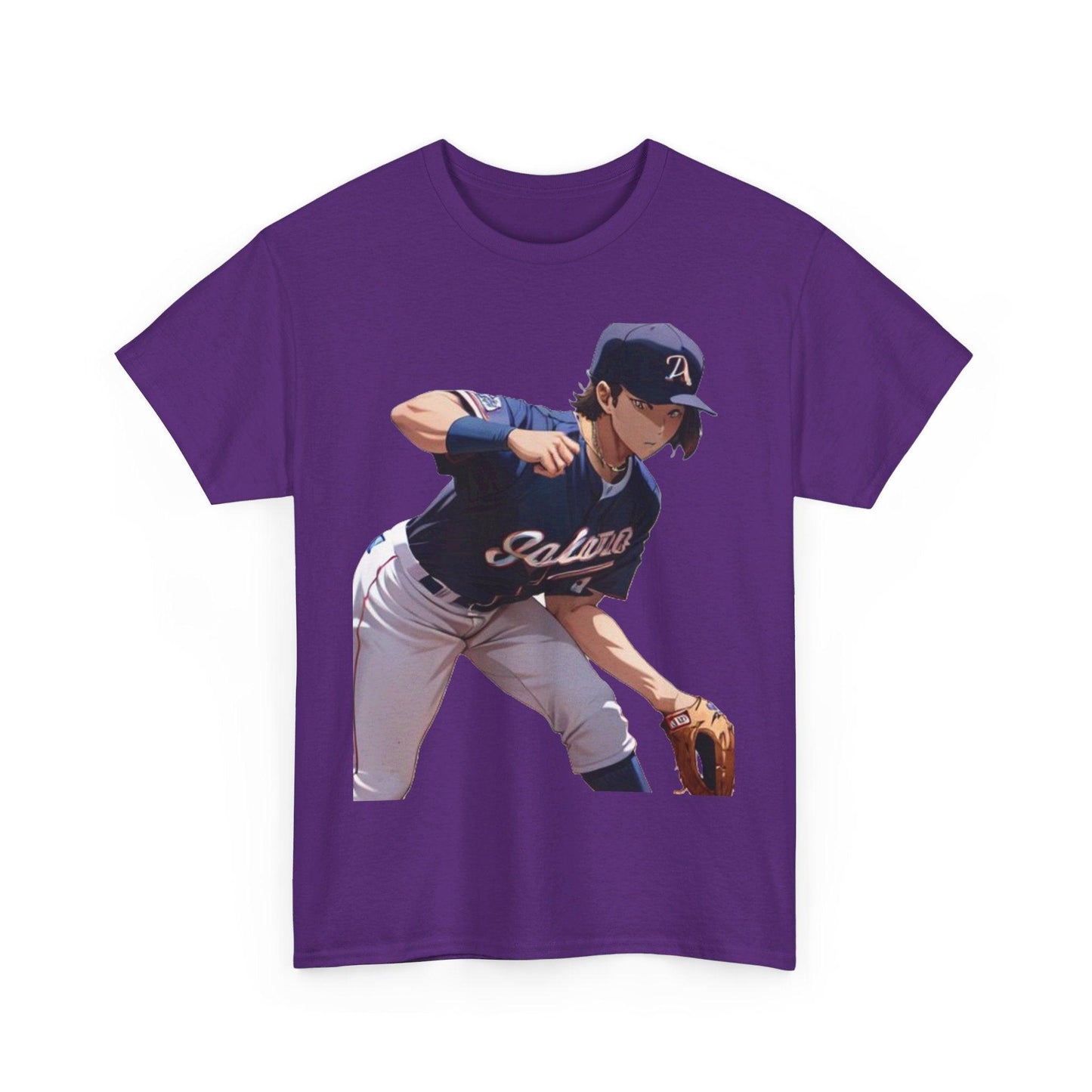 Anime Baseball 2 - Unisex Heavy Cotton T-Shirt - Better Mode