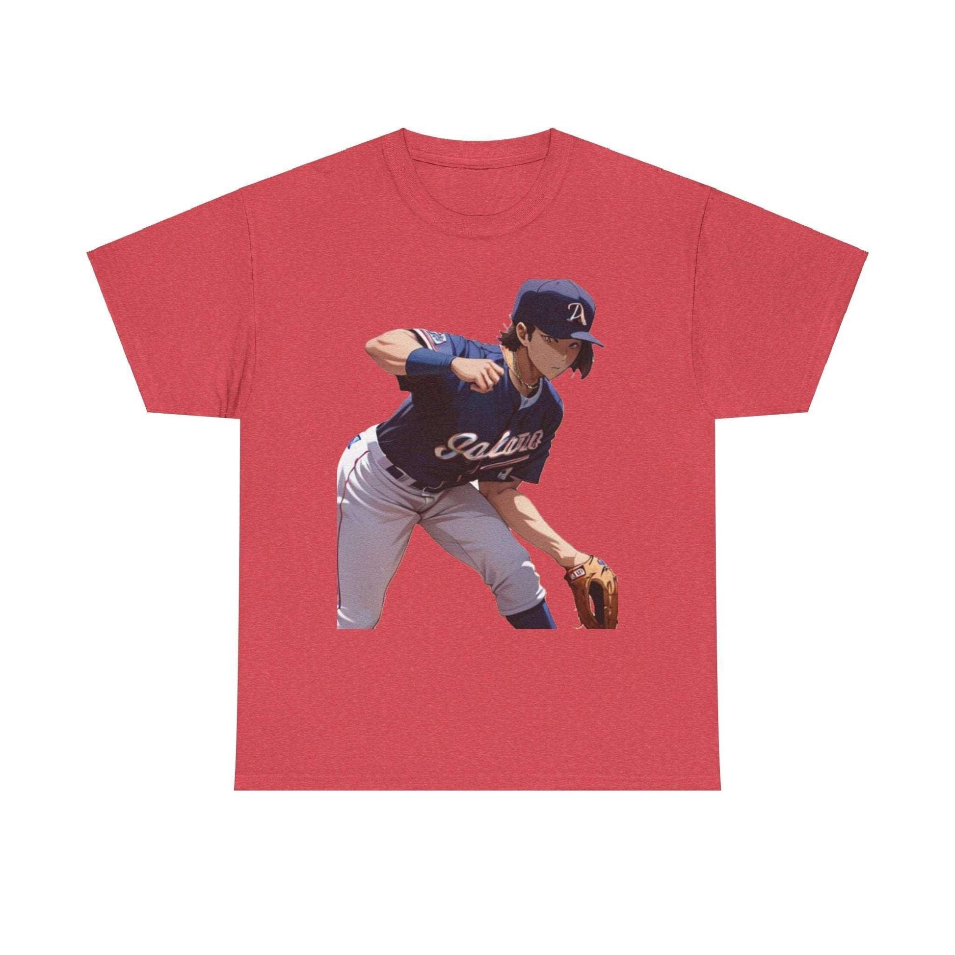 Anime Baseball 2 - Unisex Heavy Cotton T-Shirt - Better Mode