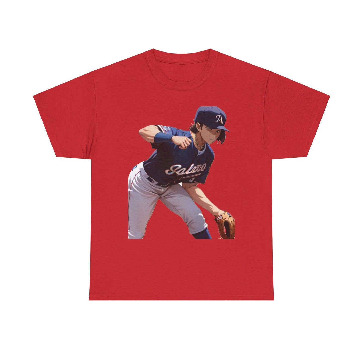 Anime Baseball 2 - Unisex Heavy Cotton T-Shirt - Better Mode