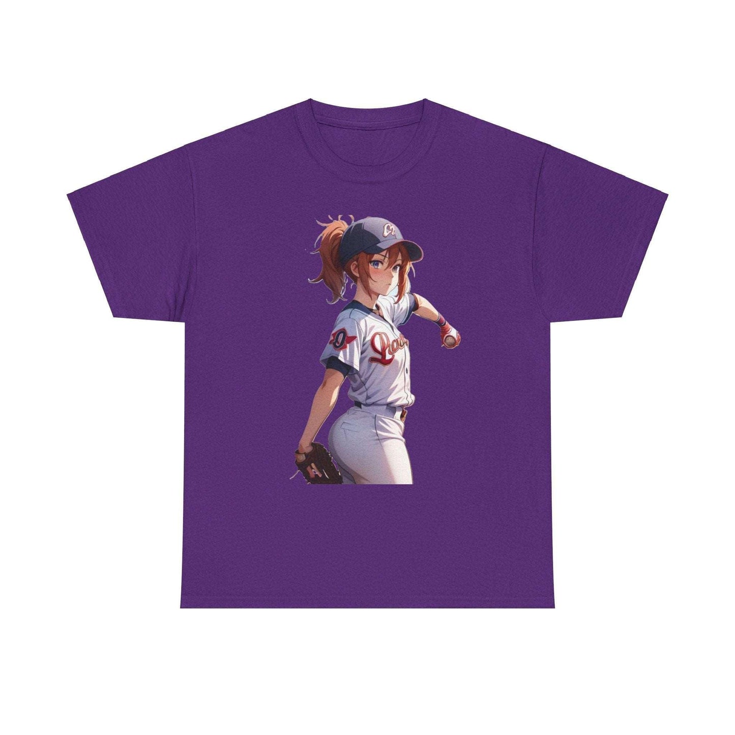 Anime baseball 3 - Unisex Heavy Cotton T-Shirt - Better Mode