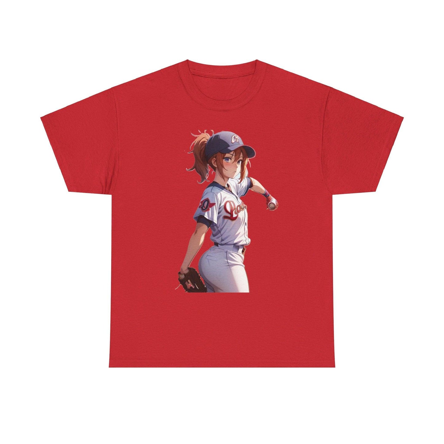 Anime baseball 3 - Unisex Heavy Cotton T-Shirt - Better Mode