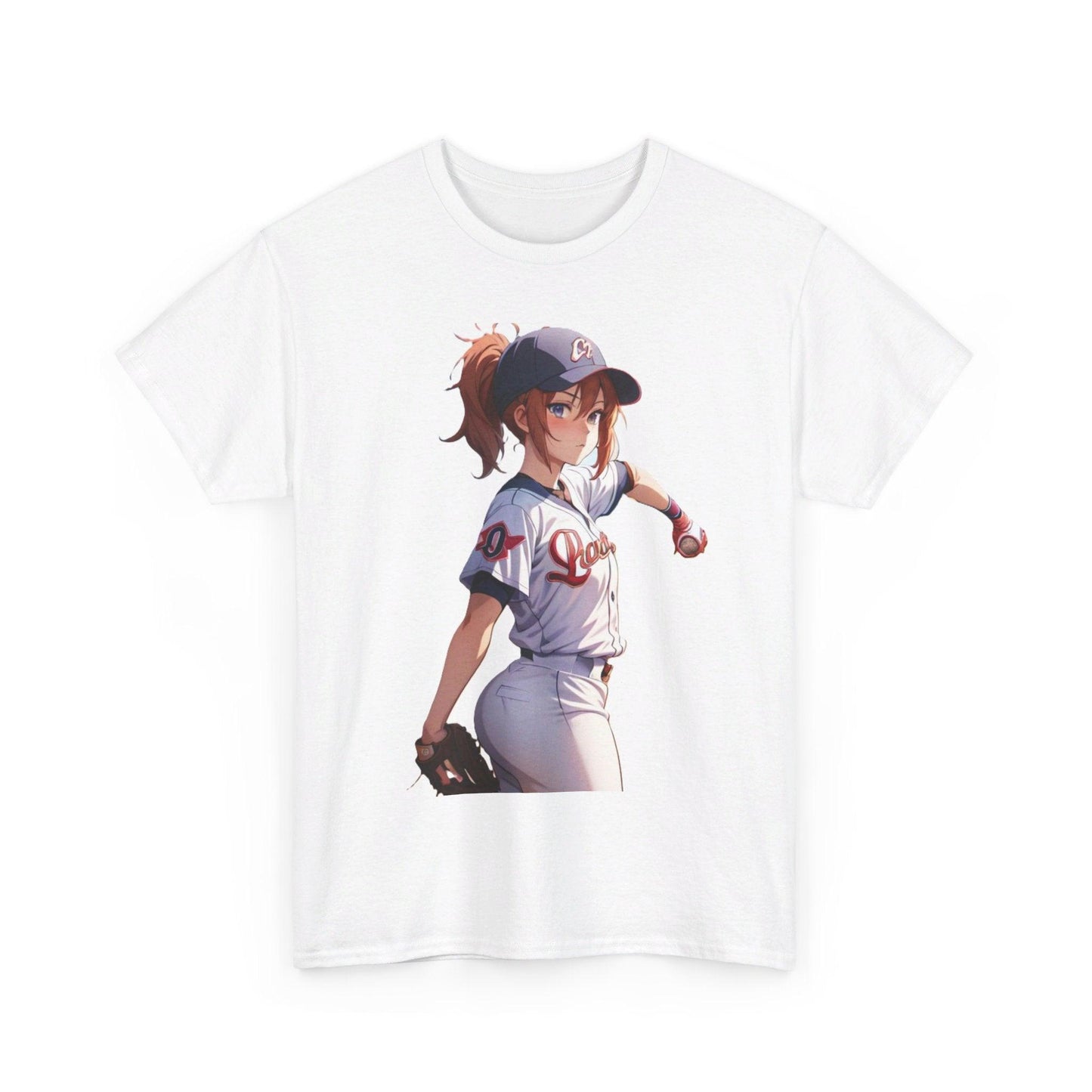 Anime baseball 3 - Unisex Heavy Cotton T-Shirt - Better Mode