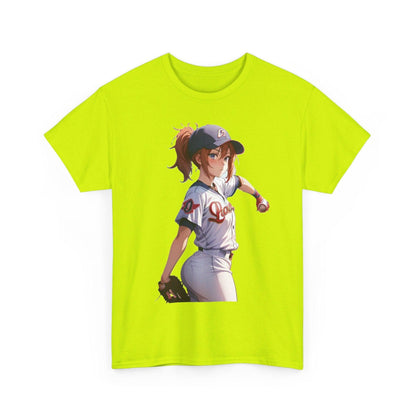 Anime baseball 3 - Unisex Heavy Cotton T-Shirt - Better Mode