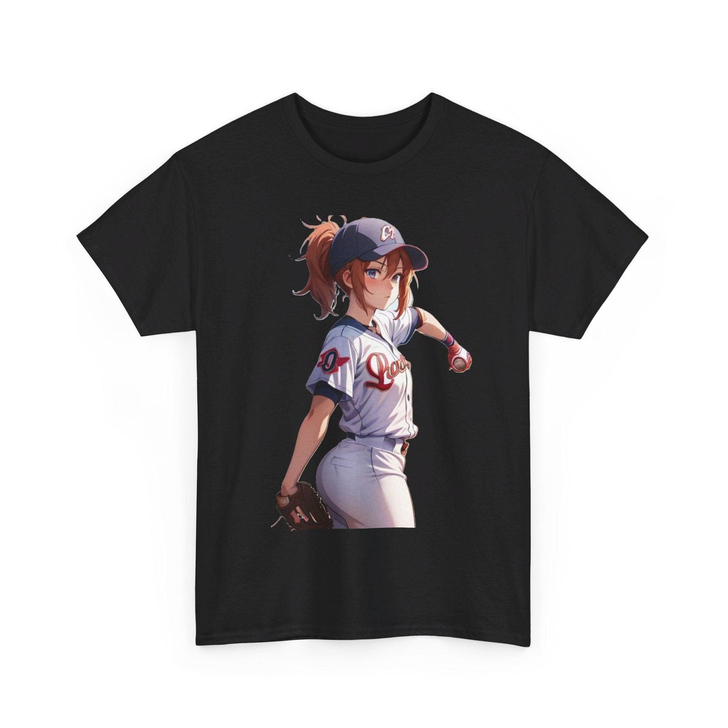 Anime baseball 3 - Unisex Heavy Cotton T-Shirt - Better Mode