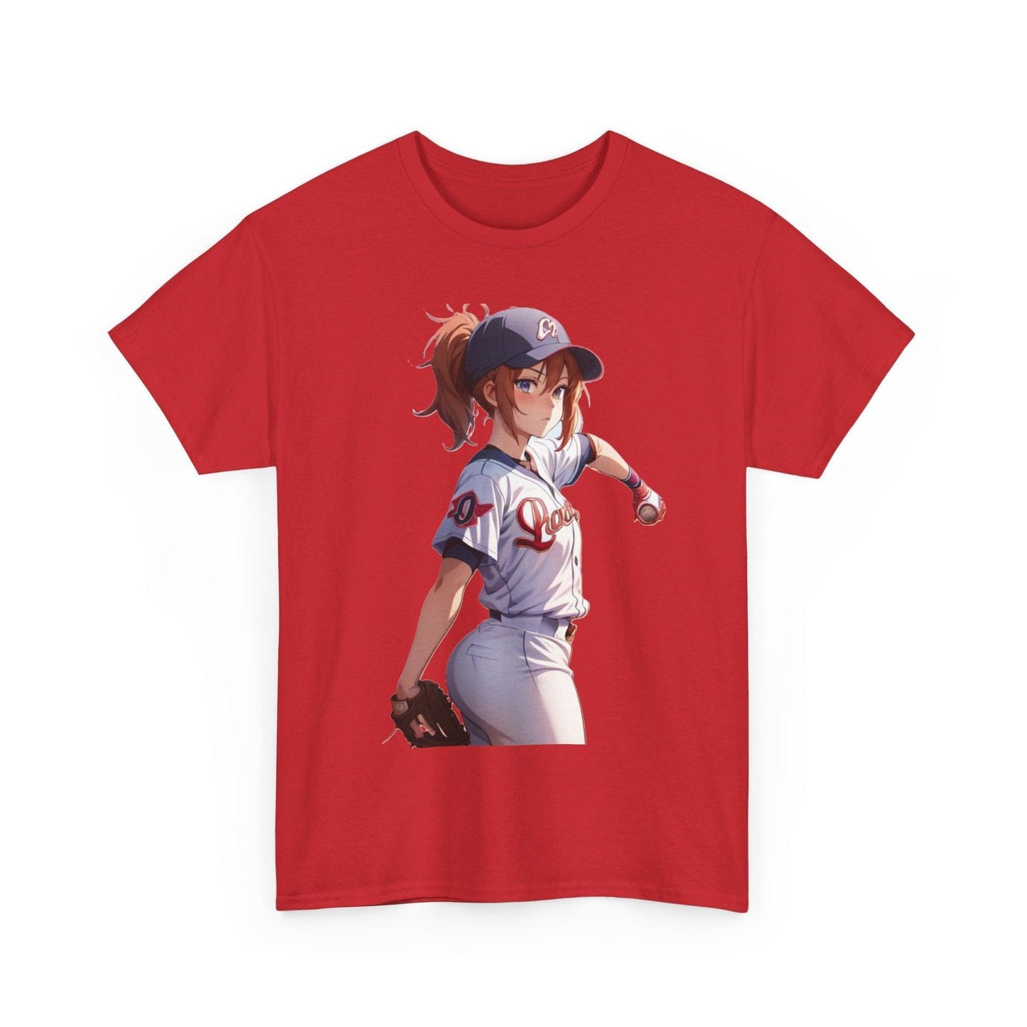 Anime baseball 3 - Unisex Heavy Cotton T-Shirt - Better Mode