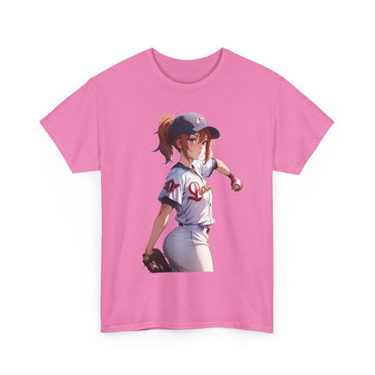 Anime baseball 3 - Unisex Heavy Cotton T-Shirt - Better Mode