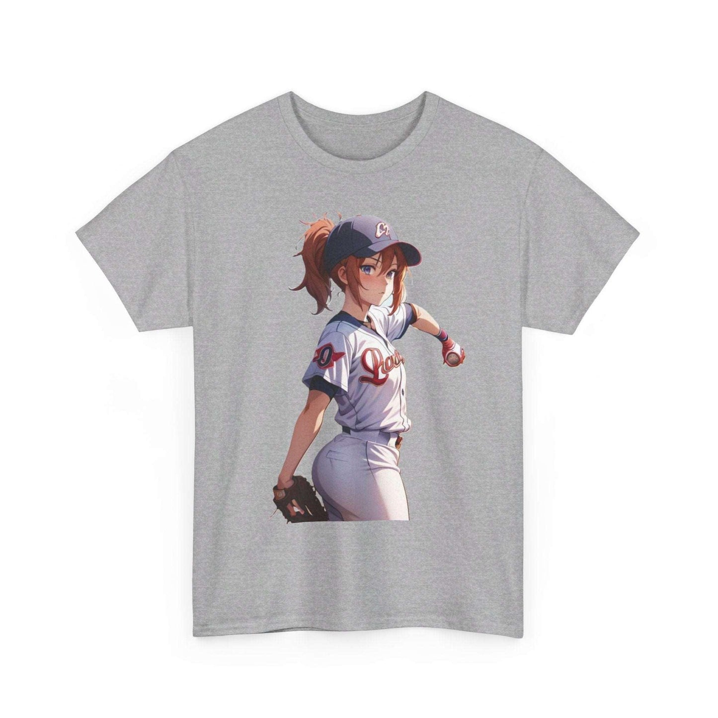 Anime baseball 3 - Unisex Heavy Cotton T-Shirt - Better Mode