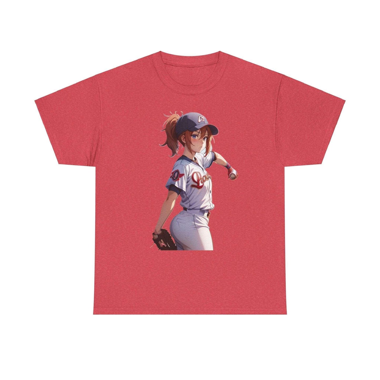 Anime baseball 3 - Unisex Heavy Cotton T-Shirt - Better Mode