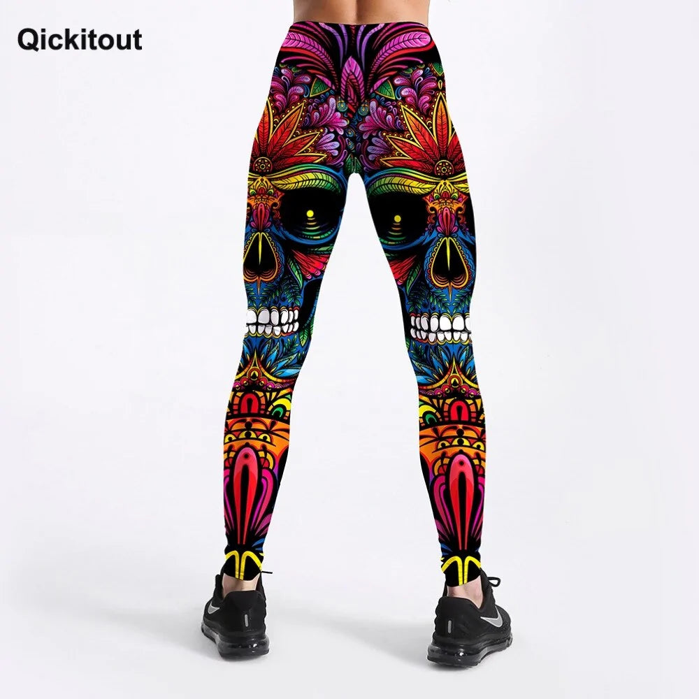 Printed Slim Workout Leggings