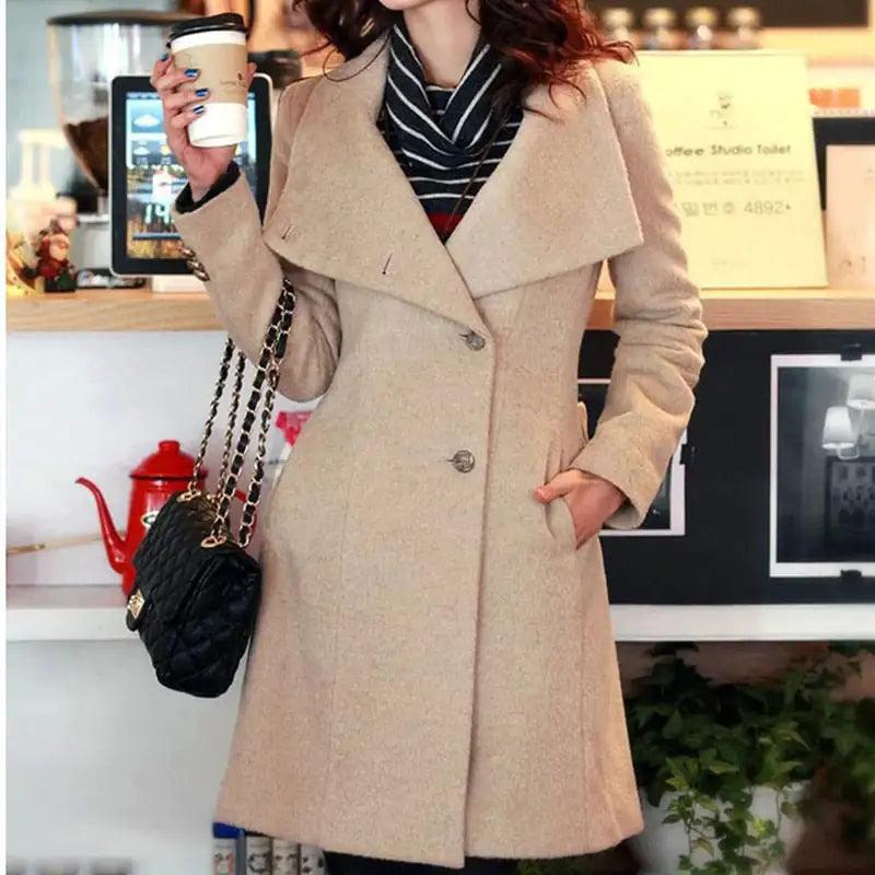 Women's Winter Cashmere Coat