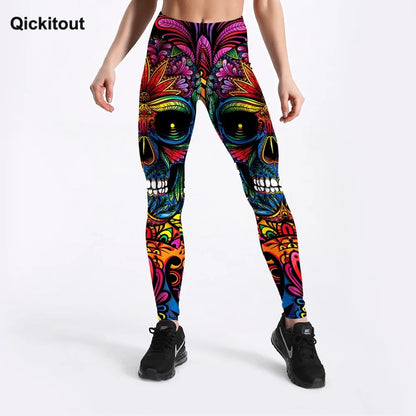 Printed Slim Workout Leggings